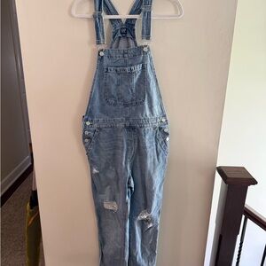 GAP Denim Overalls distressed